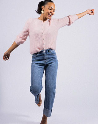 CARDIGAN EN MAILLE CLAIRE RDG