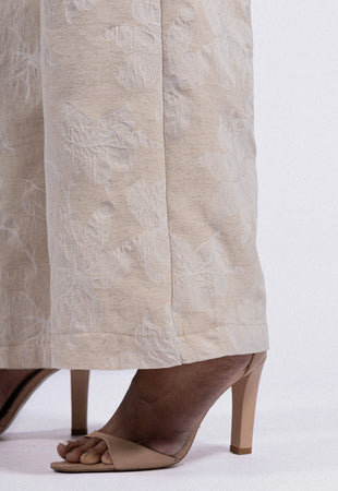 PANTALON EN COTON LIN ANOUK RDG