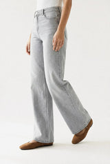 Jean Wide Leg Noémie, gris clair