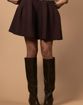 JUPE COURTE ÉVASÉE Not specified