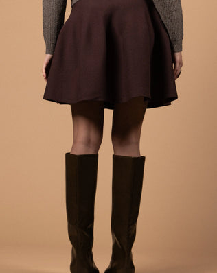 JUPE COURTE ÉVASÉE Not specified