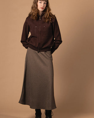 JUPE LONGUE À CARREAUX Not specified