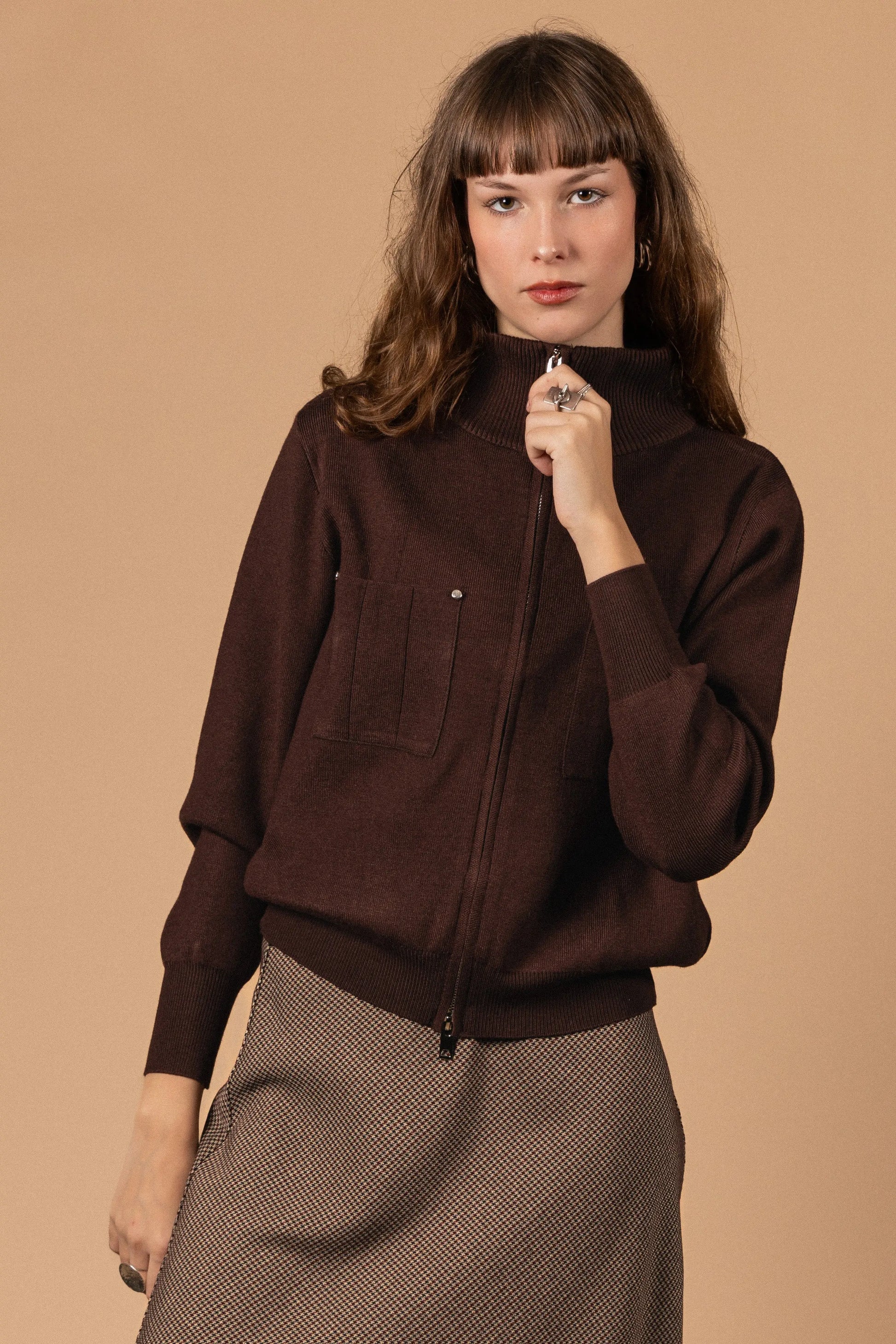 JUPE LONGUE À CARREAUX Not specified