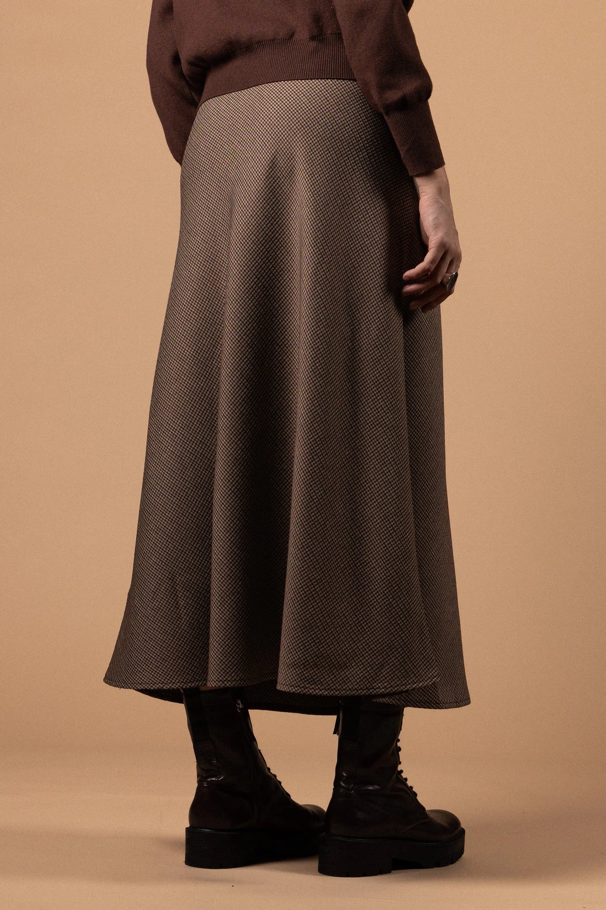 JUPE LONGUE À CARREAUX Not specified