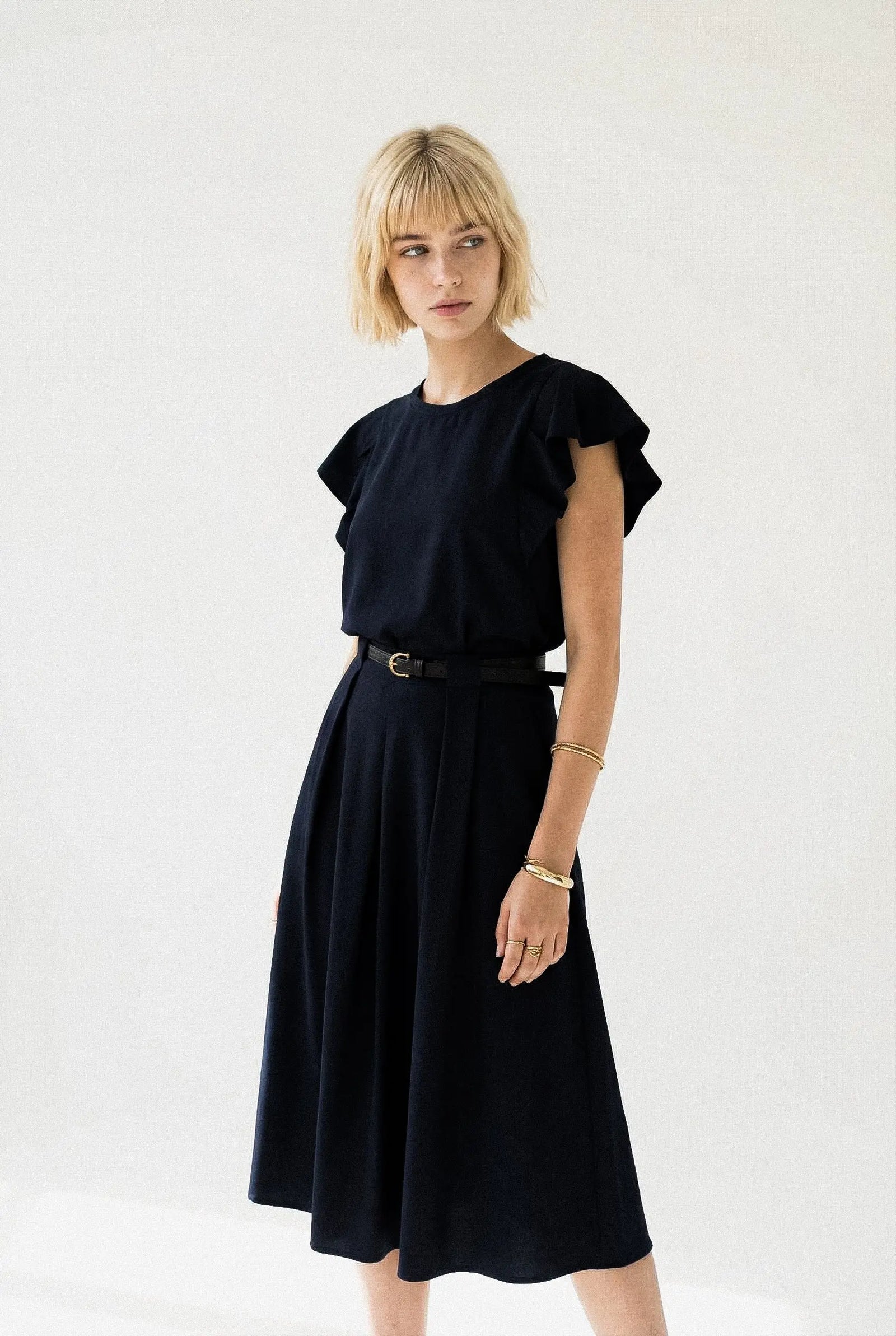 JUPE LONGUE TRAPÈZE ÉLISE Not specified