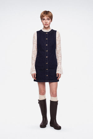 Robe Jeannine, robe courte