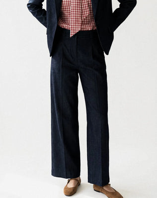 PANTALON À FRONCES ANAÏS Not specified