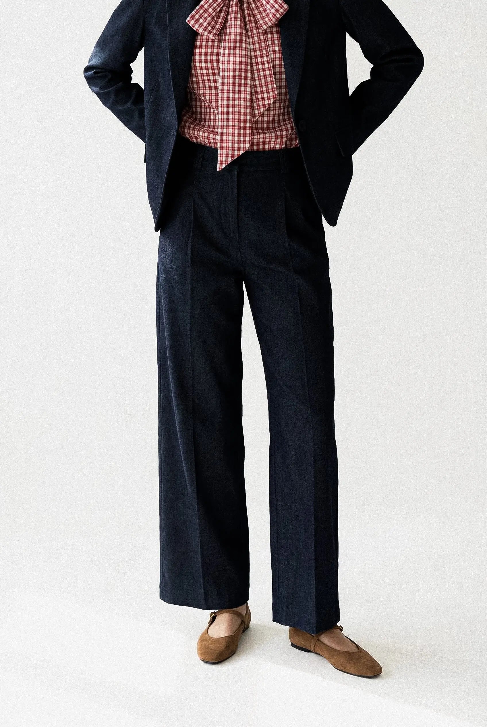 PANTALON À FRONCES ANAÏS Not specified