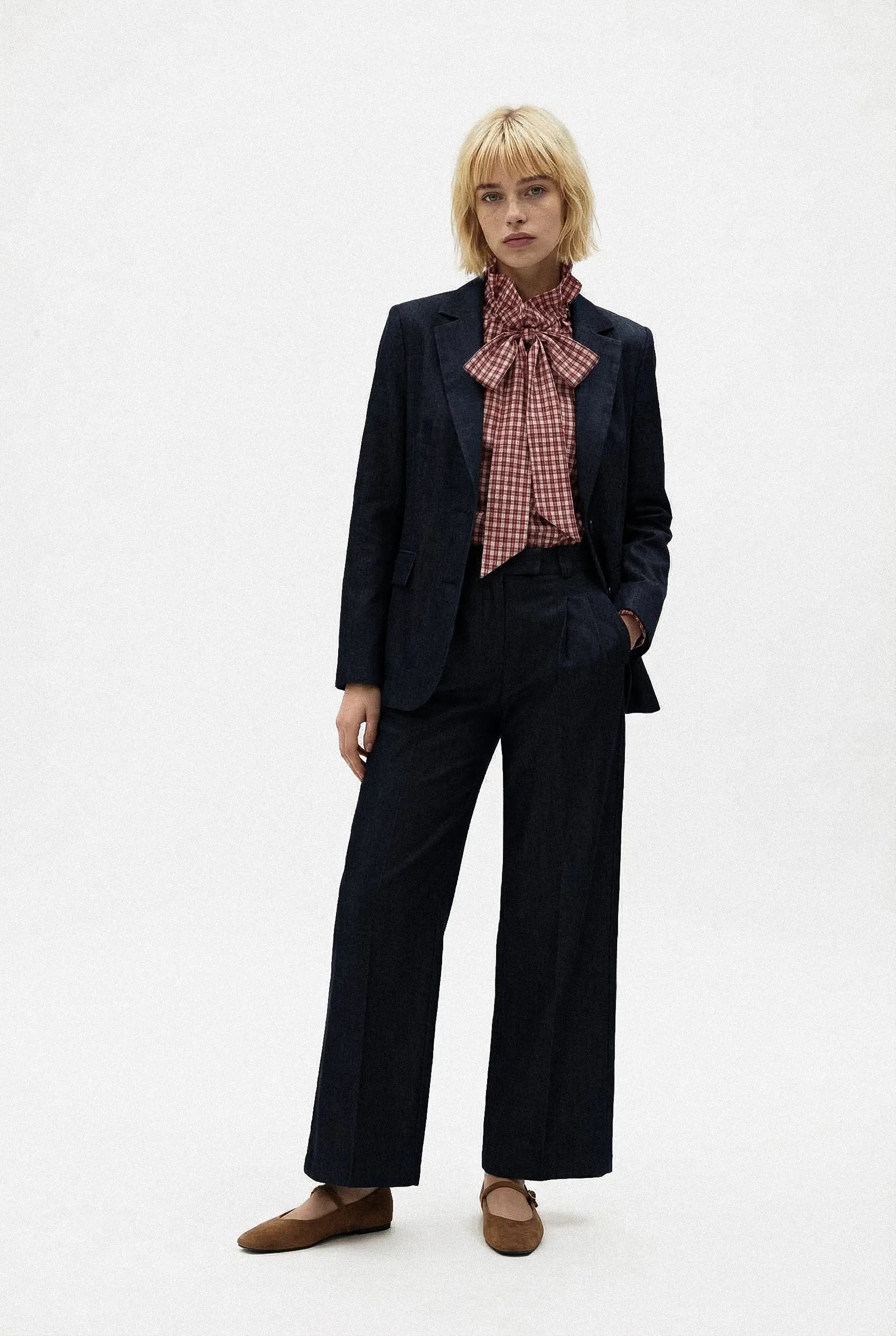 PANTALON À FRONCES ANAÏS Not specified