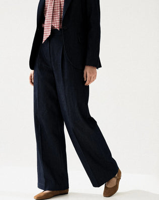 PANTALON À FRONCES ANAÏS Not specified