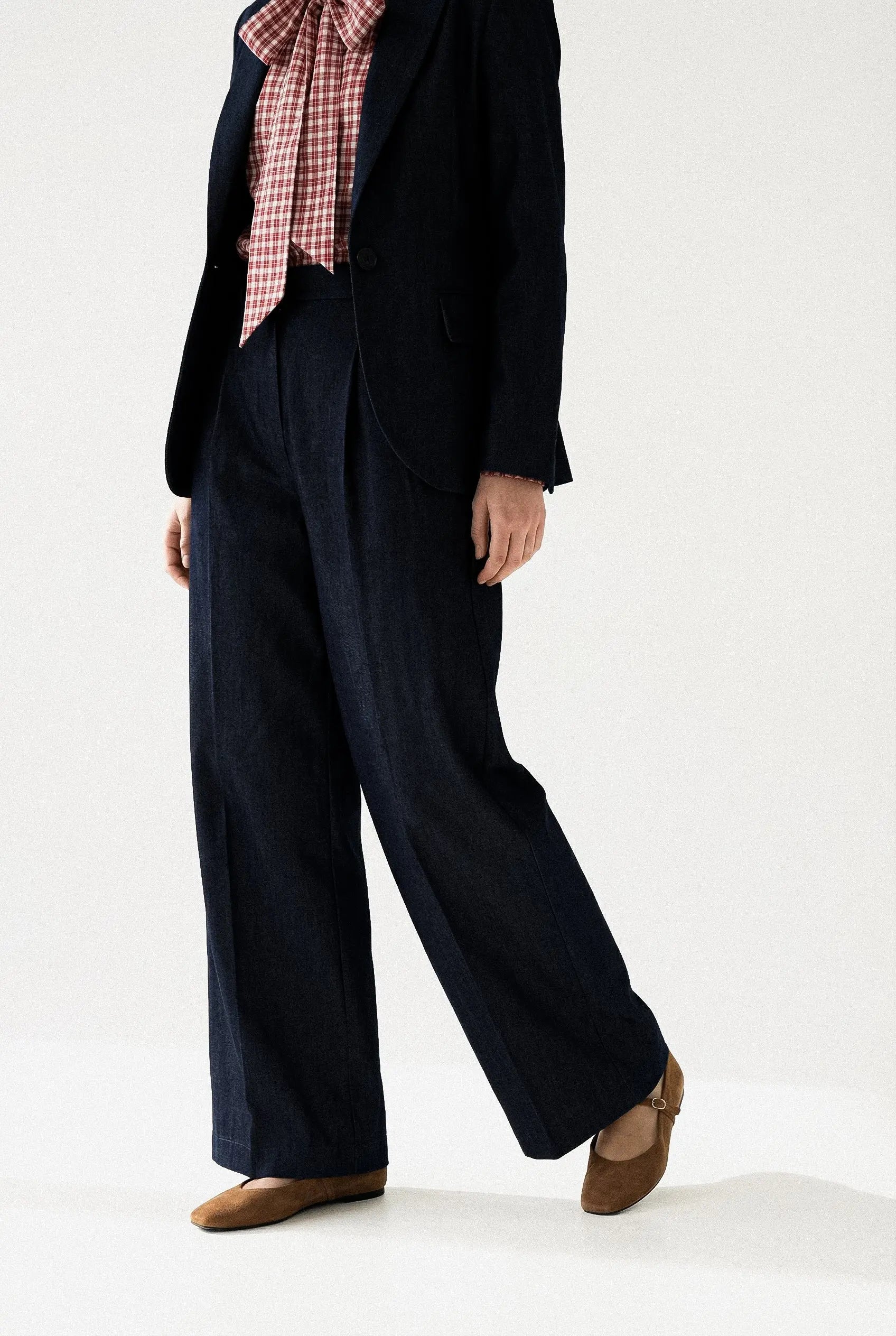 PANTALON À FRONCES ANAÏS Not specified