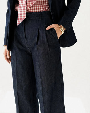 PANTALON À FRONCES ANAÏS Not specified