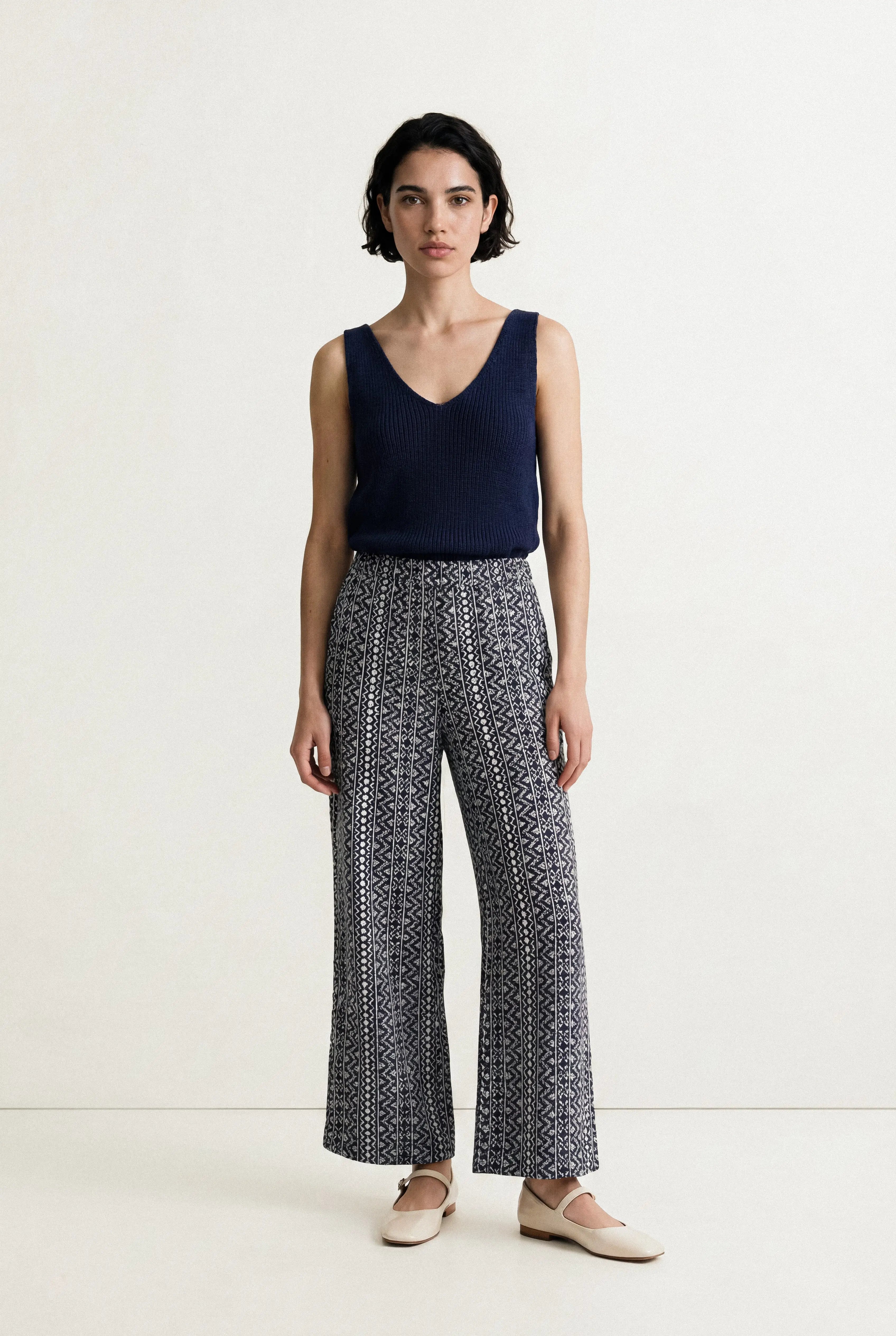 PANTALON IMPRIMÉ ADÈLE