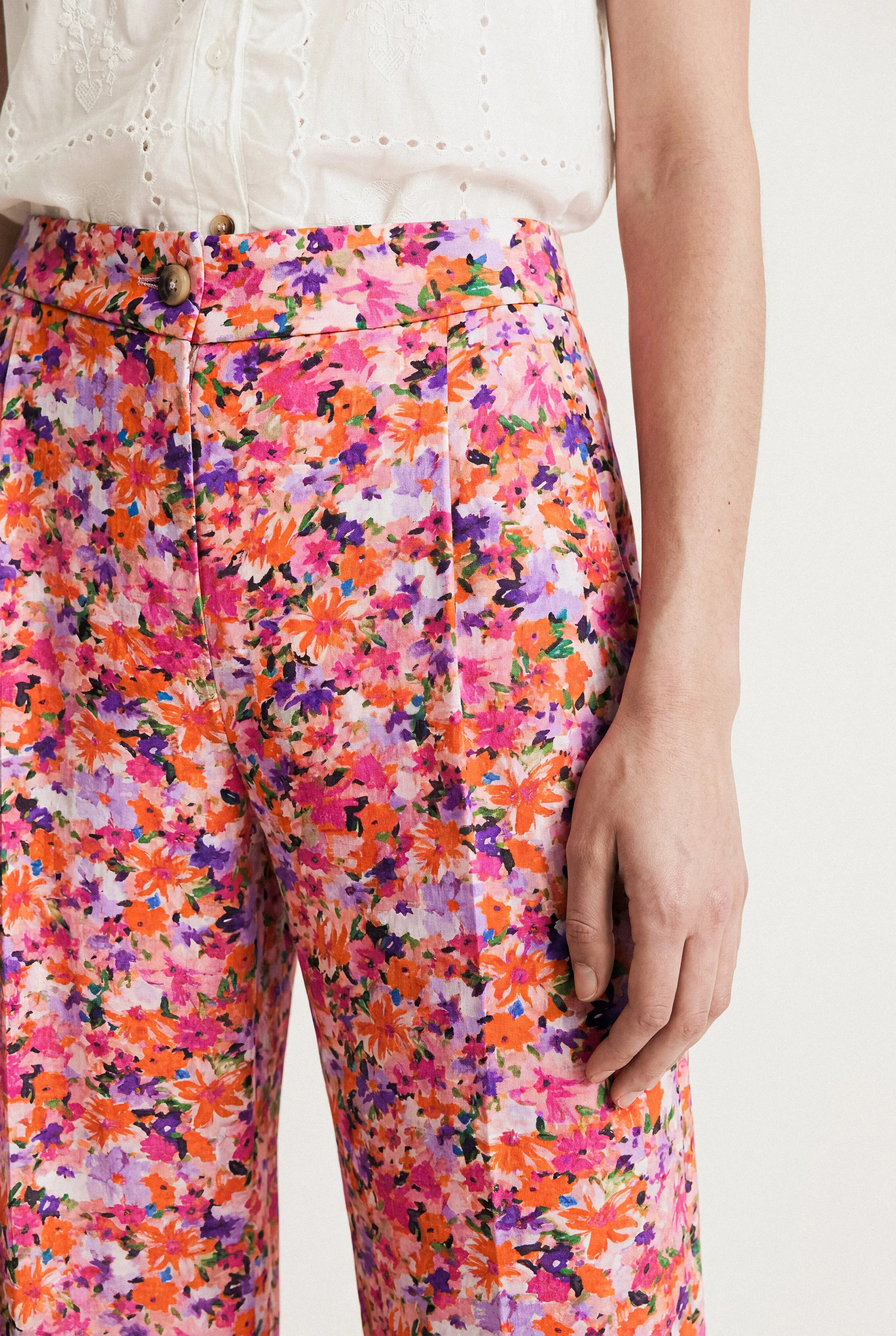 PANTALON IMPRIMÉ NINON