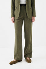 PANTALON LARGE CHEVRON MAËLLE Not specified
