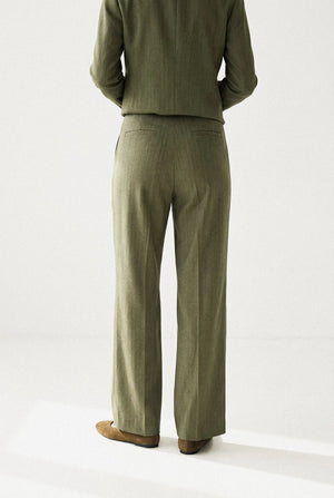 PANTALON LARGE CHEVRON MAËLLE Not specified