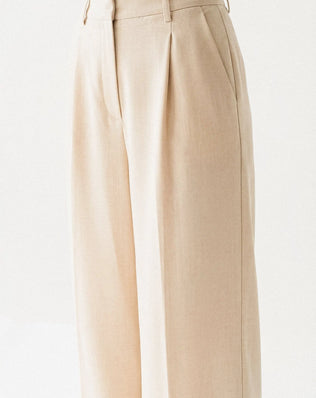 PANTALON LARGE CHEVRON MAËLLE Not specified