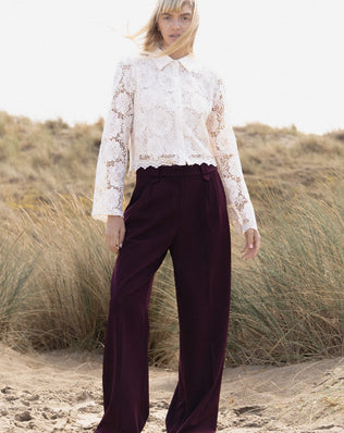 PANTALON LARGE ÉLÉGANT NORA Not specified