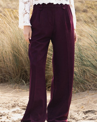 PANTALON LARGE ÉLÉGANT NORA Not specified
