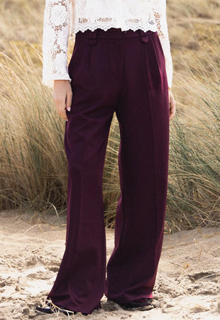 PANTALON LARGE ÉLÉGANT NORA Not specified