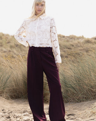 PANTALON LARGE ÉLÉGANT NORA Not specified