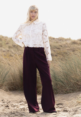 PANTALON LARGE ÉLÉGANT NORA Not specified