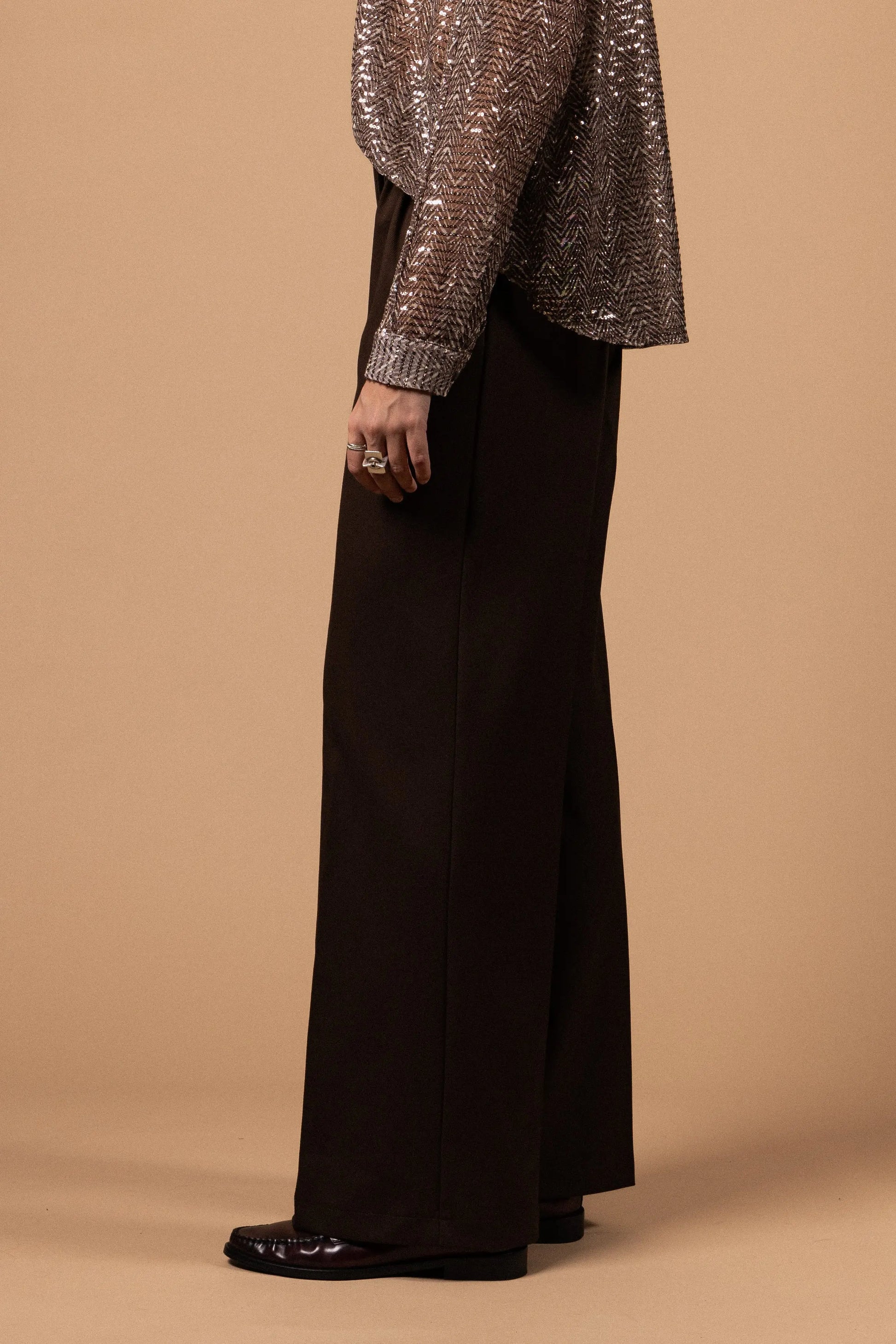 PANTALON LARGE ÉLÉGANT NORA Not specified