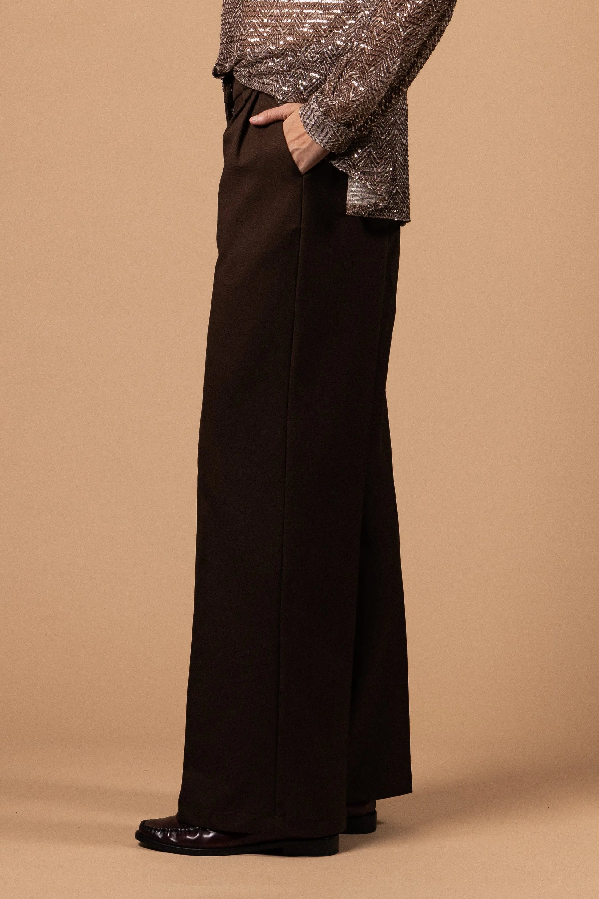 PANTALON LARGE ÉLÉGANT NORA Not specified