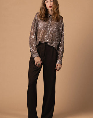 PANTALON LARGE ÉLÉGANT NORA Not specified