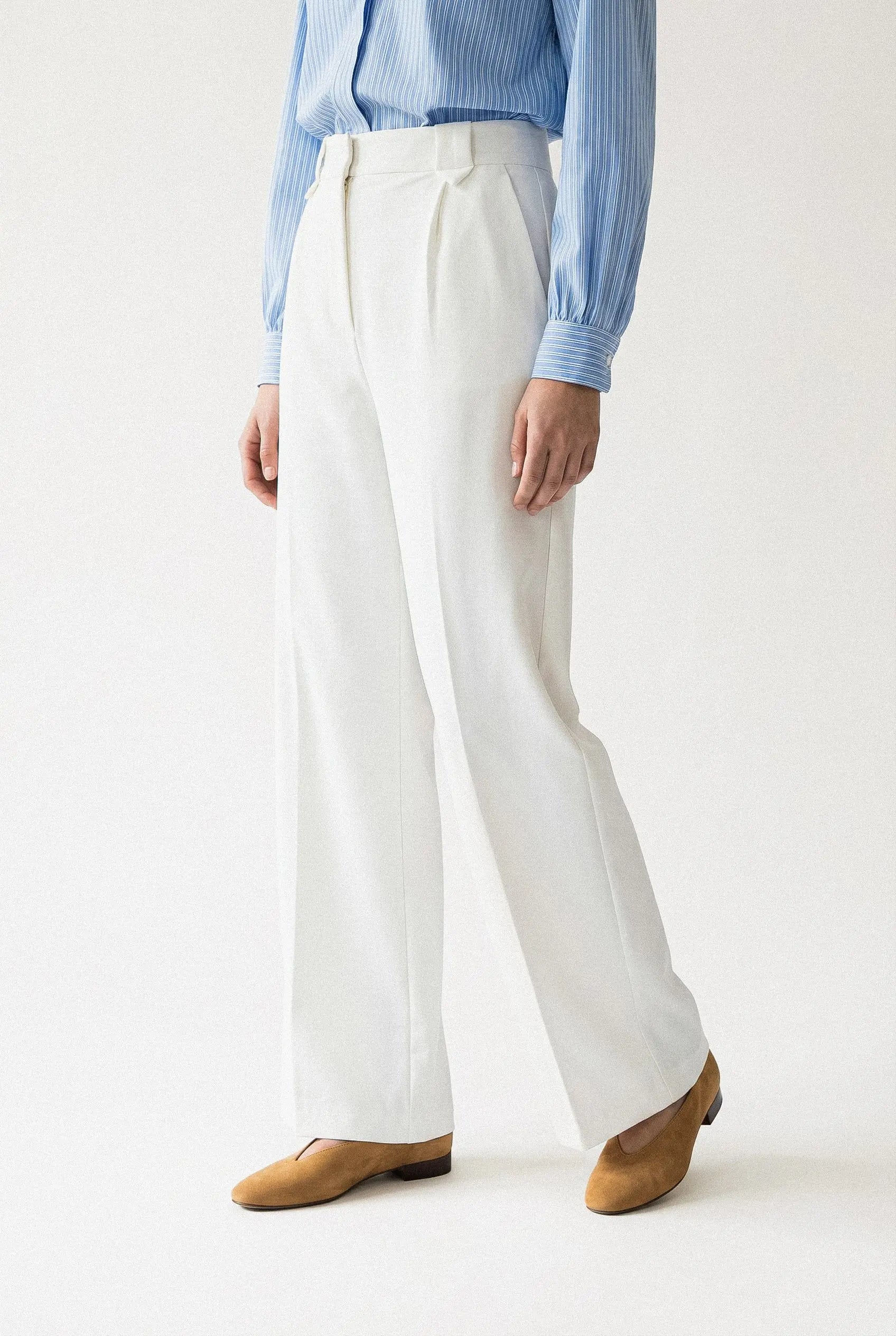 PANTALON LARGE ÉLÉGANT NORA Not specified