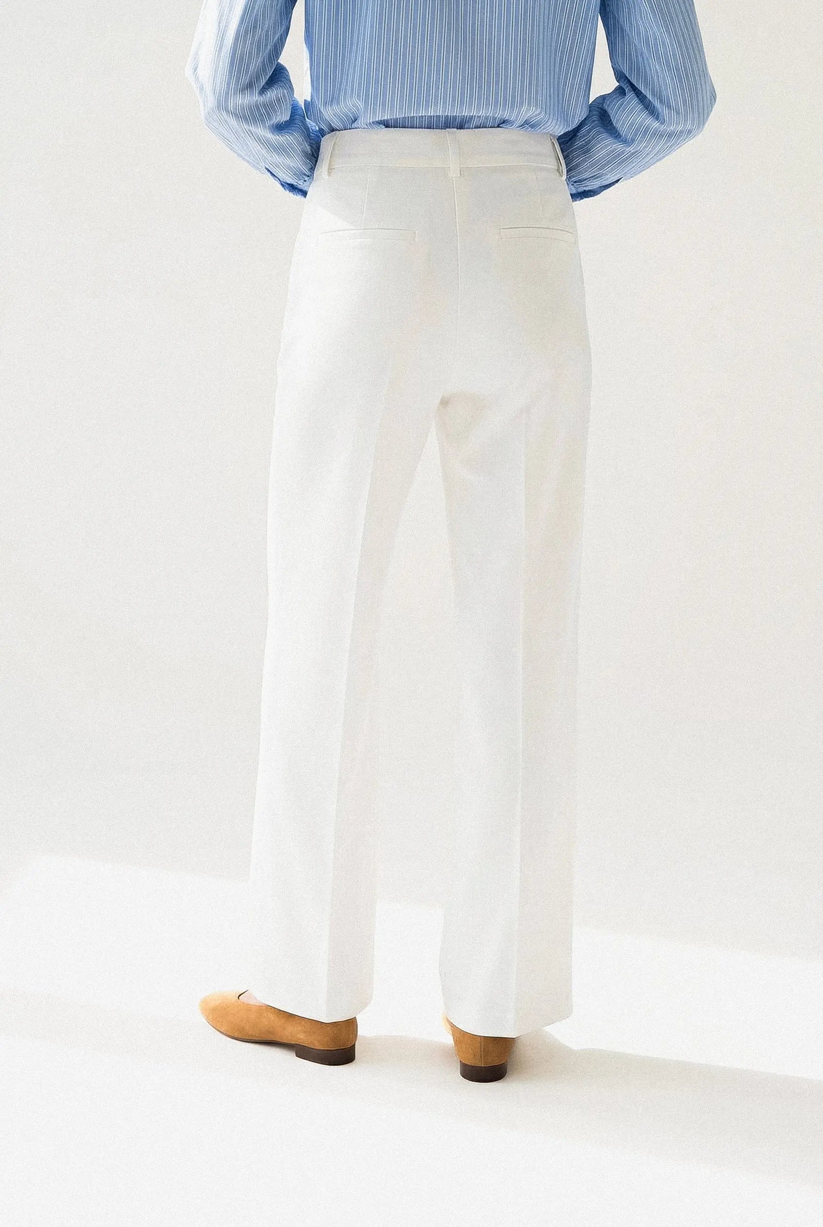 PANTALON LARGE ÉLÉGANT NORA Not specified