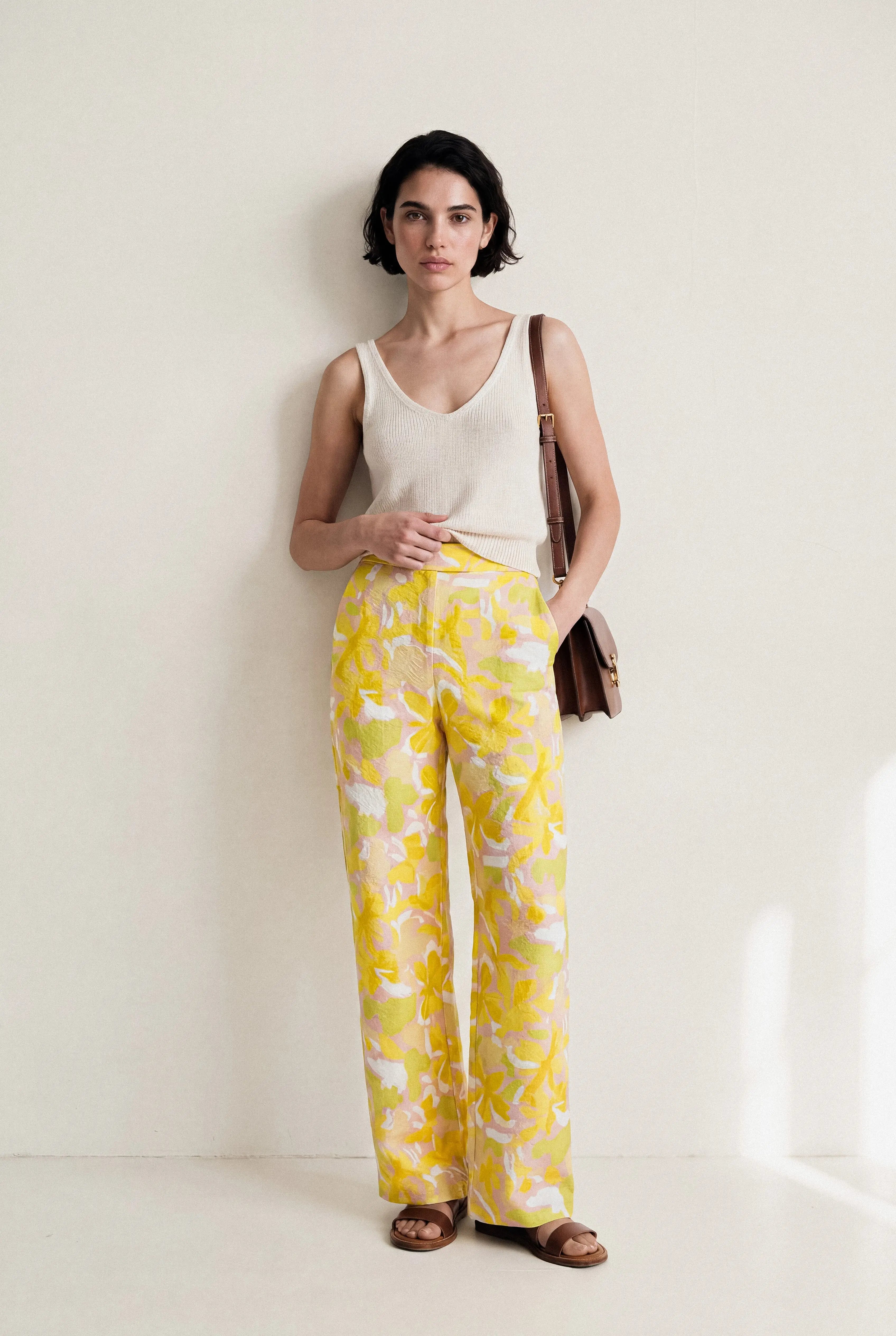PANTALON LARGE ROSEMONDE