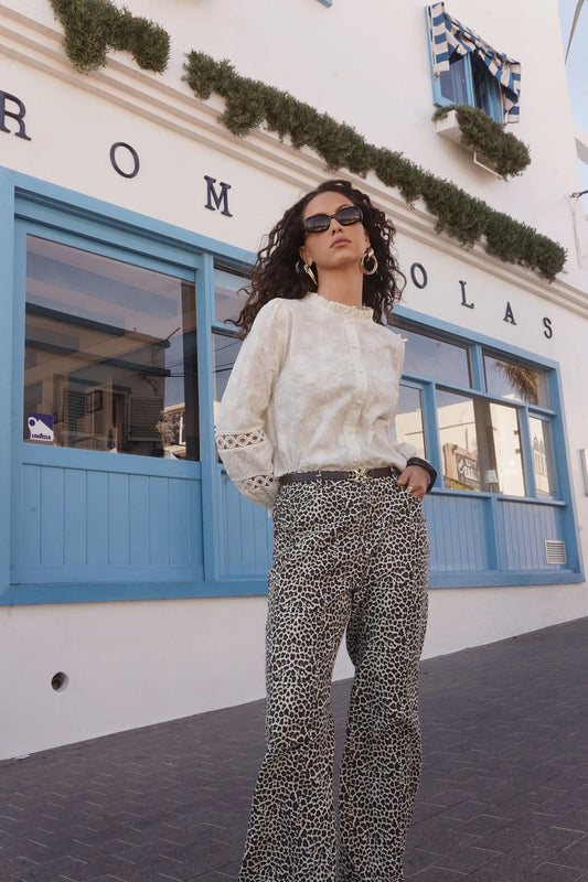 PANTALON LÉOPARD ELLA RDG