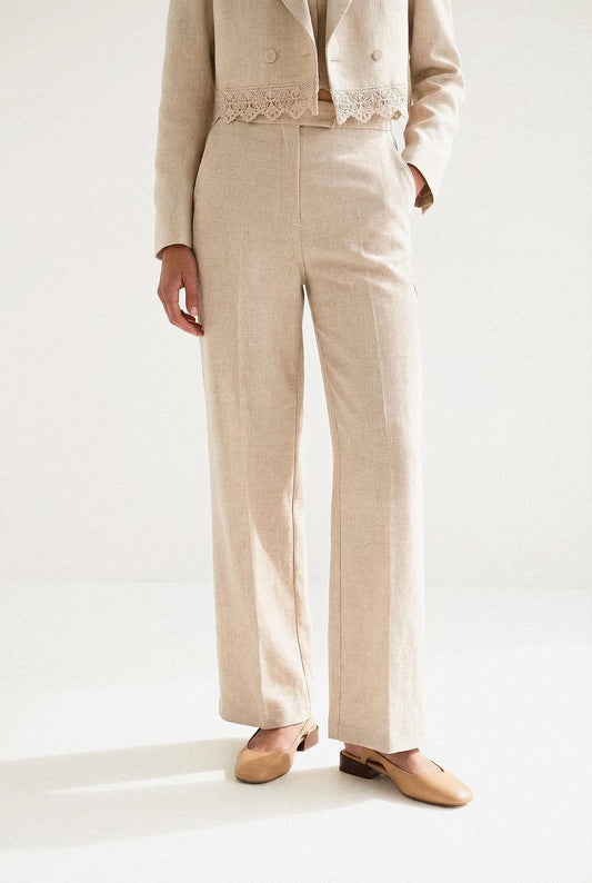 PANTALON TEXTURÉ MARGOT Not specified