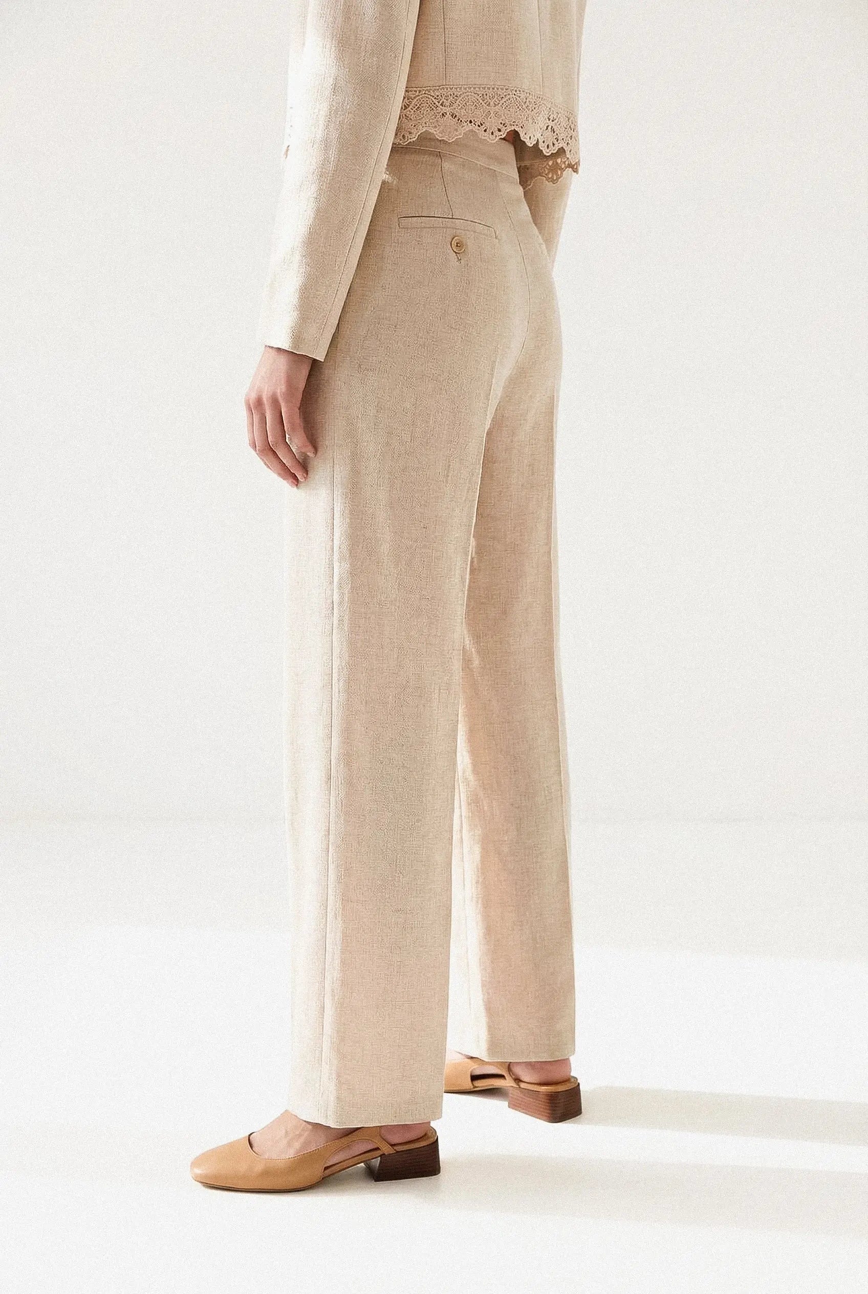 PANTALON TEXTURÉ MARGOT Not specified