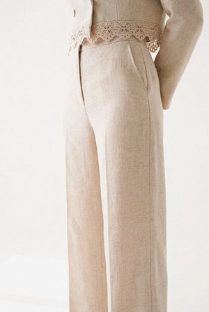 PANTALON TEXTURÉ MARGOT Not specified