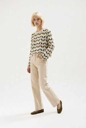 PULL AJOURÉ EN MAILLE ÉDÉN Not specified