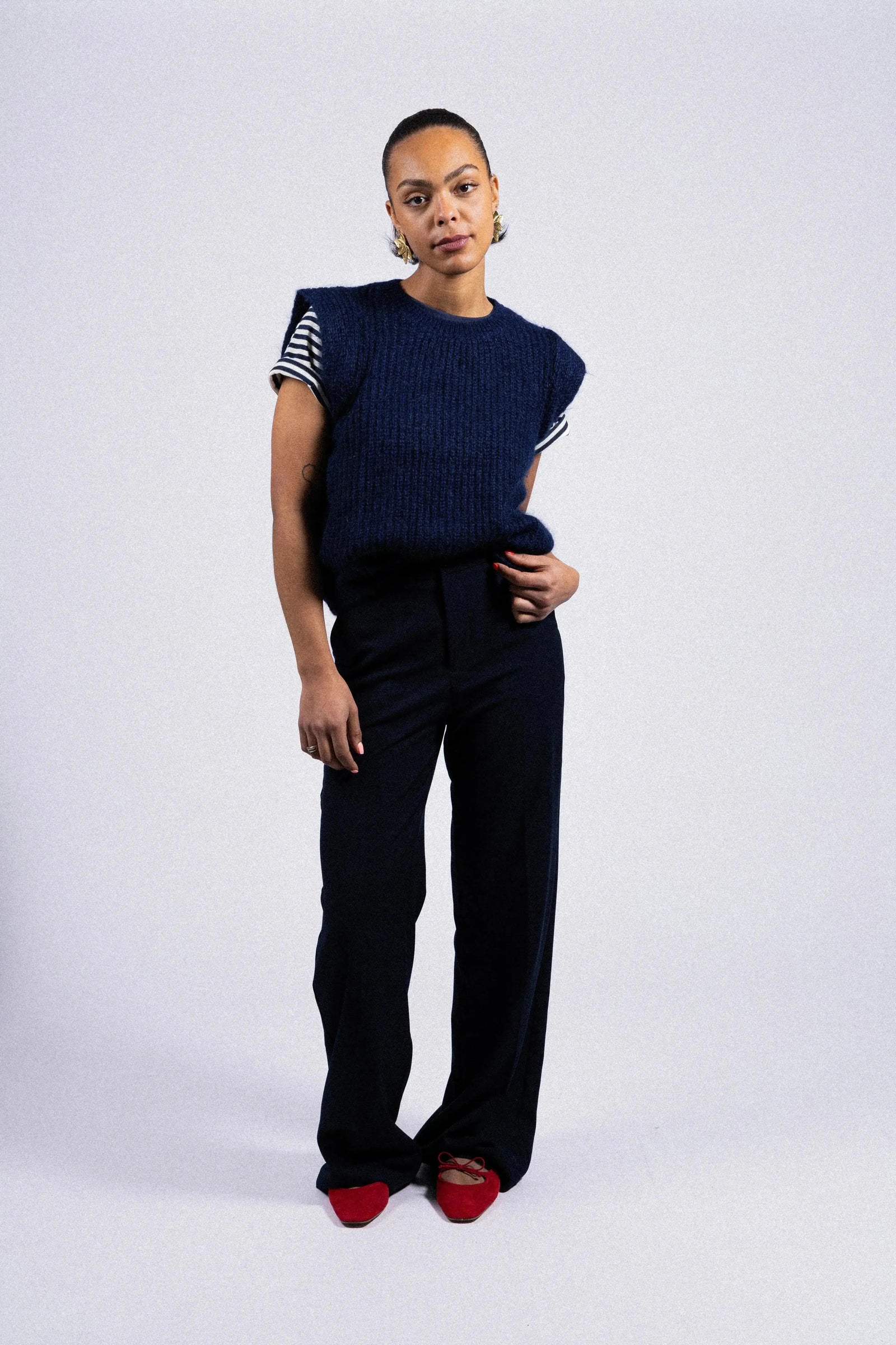 Pull sans manche RDG