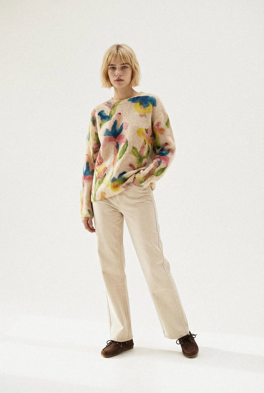 PULL PRINTEMPS FLORAL SYBILLE Not specified