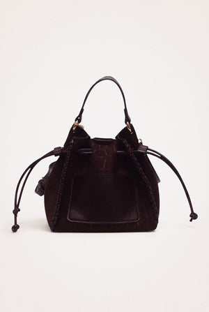 Sac Clotilde, chocolat
