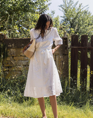 ROBE BLANCHE ÉLINA RDG