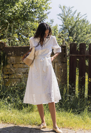 ROBE BLANCHE ÉLINA RDG