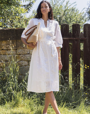 ROBE BLANCHE ÉLINA RDG