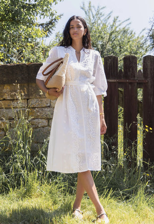ROBE BLANCHE ÉLINA RDG