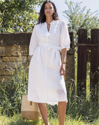 ROBE BLANCHE ÉLINA RDG