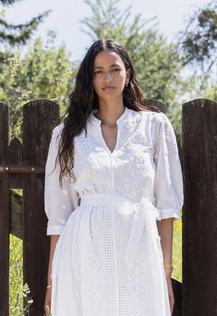 ROBE BLANCHE ÉLINA RDG