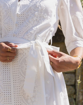 ROBE BLANCHE ÉLINA RDG