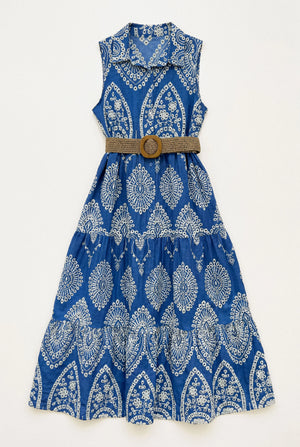 ROBE BRODÉE EFFET JEAN ARMELLE