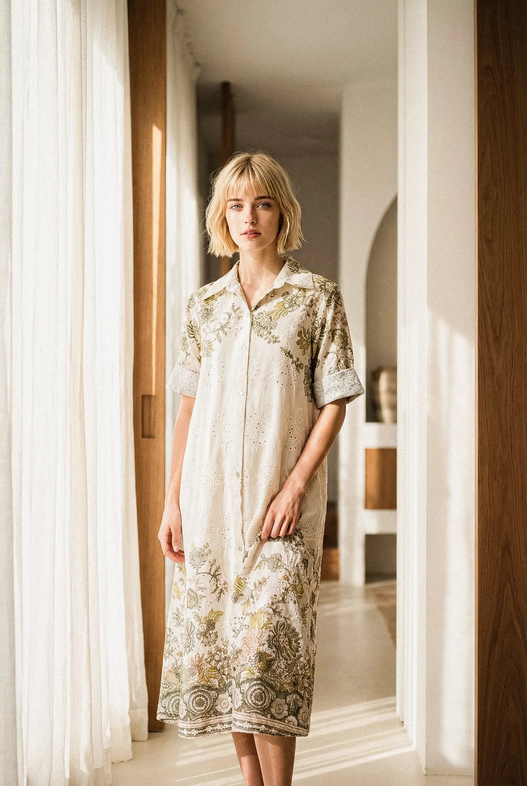 ROBE BRODERIE FLEURIE CLAIRE Not specified