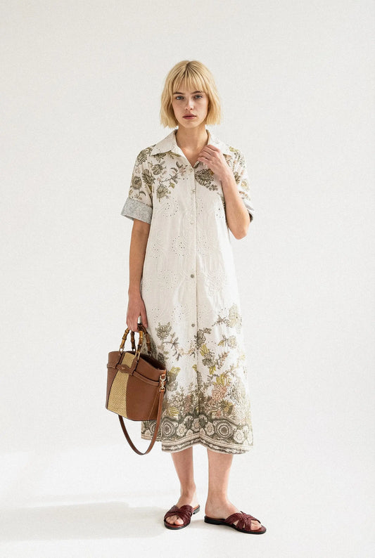 ROBE BRODERIE FLEURIE CLAIRE Not specified